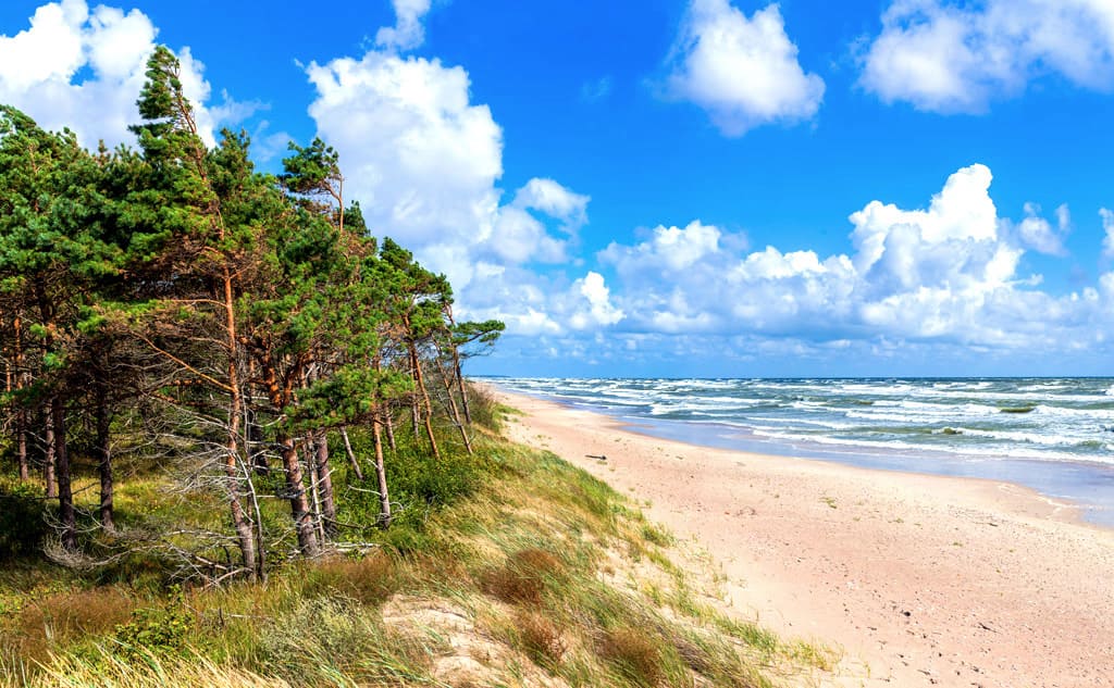 Живописные места Балтийского побережья